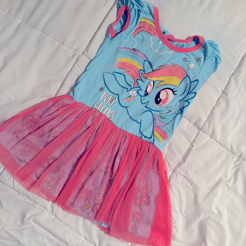 My Little Pony Rainbow Dash girl dress size 3T